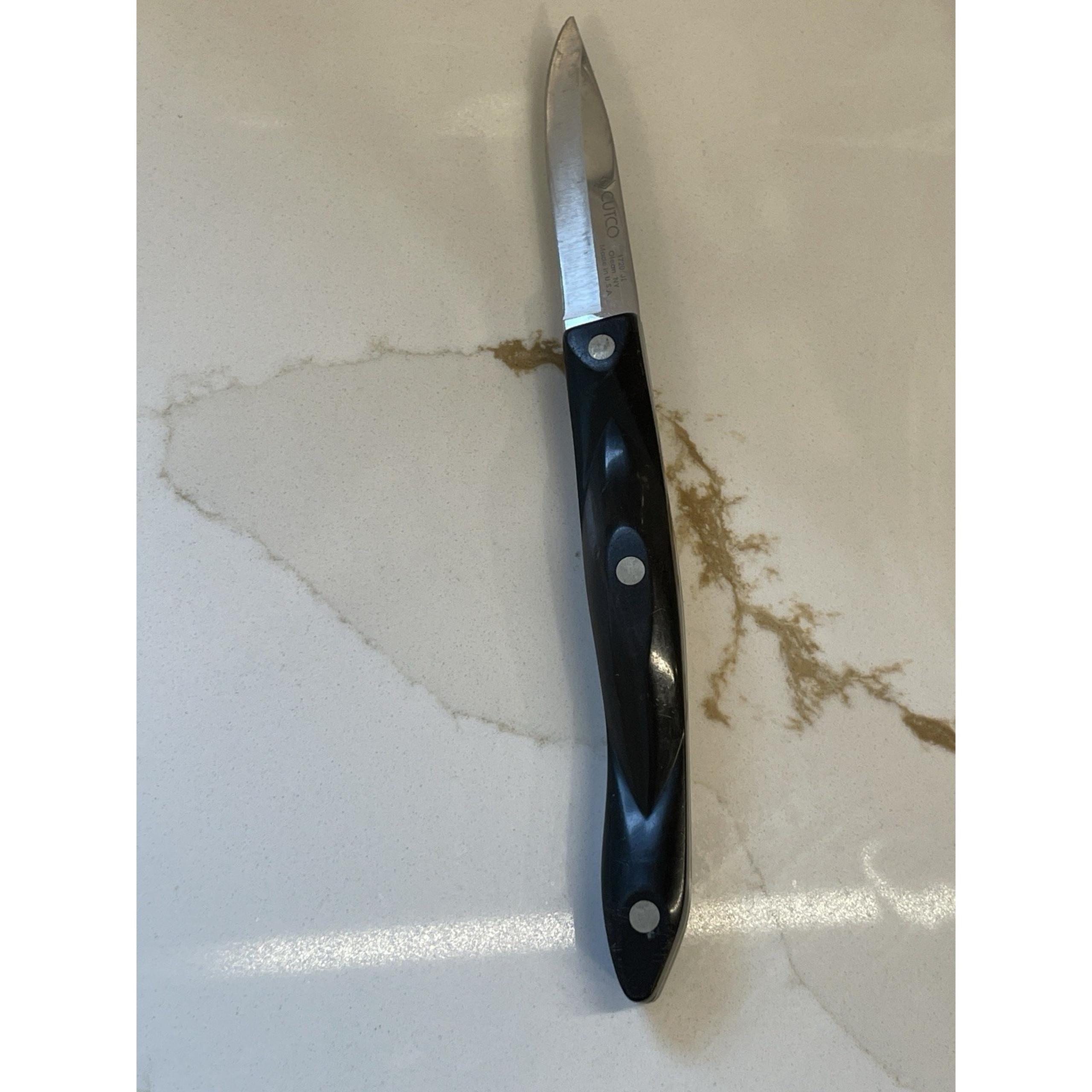 Cutco 1720 JI Paring Knife High Carbon Stainless Thermo-Resin Triple Rivet USA