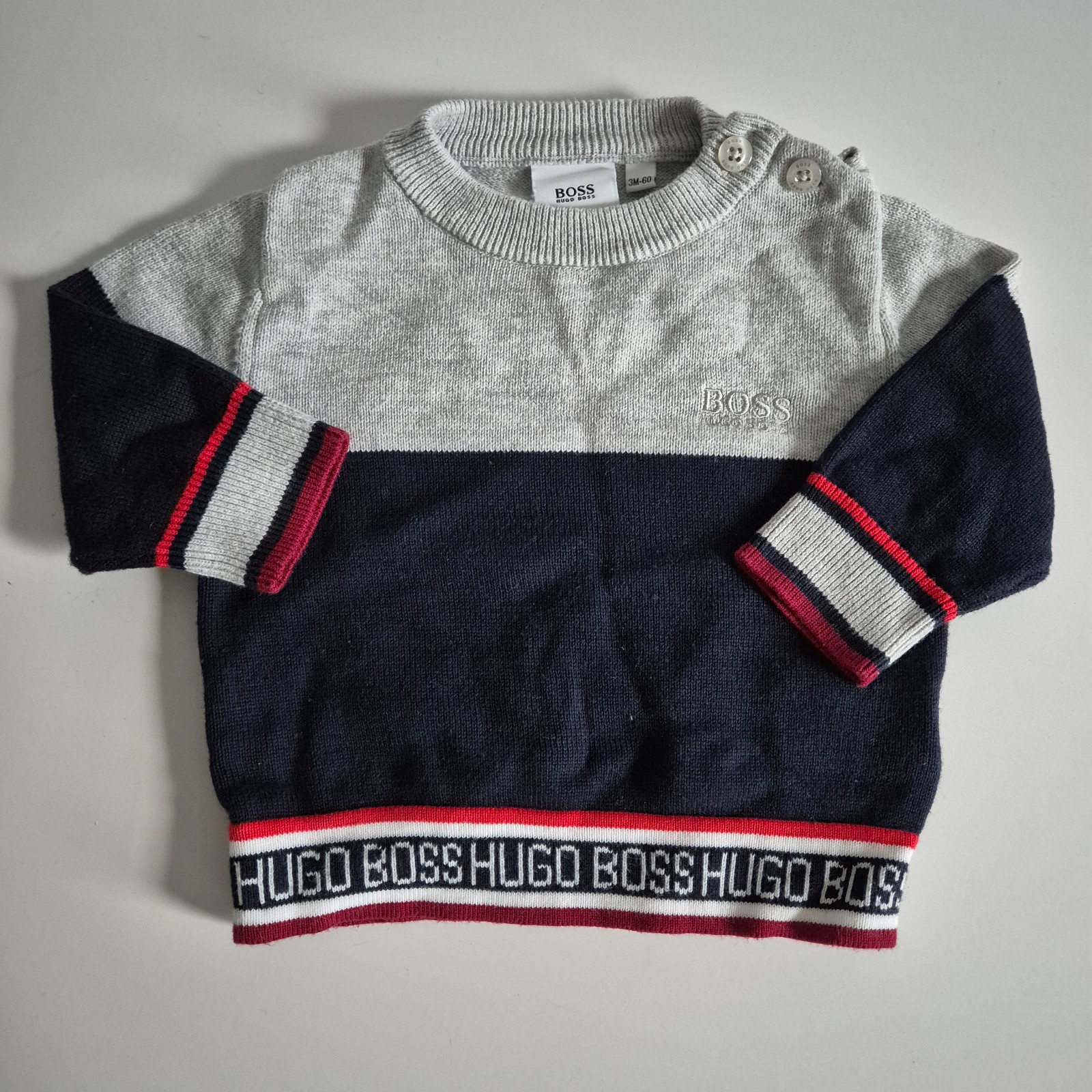 Hugo Boss Baby Sweater Shirt 3-6m