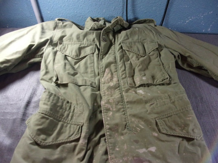 ORIGINA 1974 VIETNAM ERA OG-107 JACKET COAT COLD WEATHER SMALL NSN 8415-782-2936