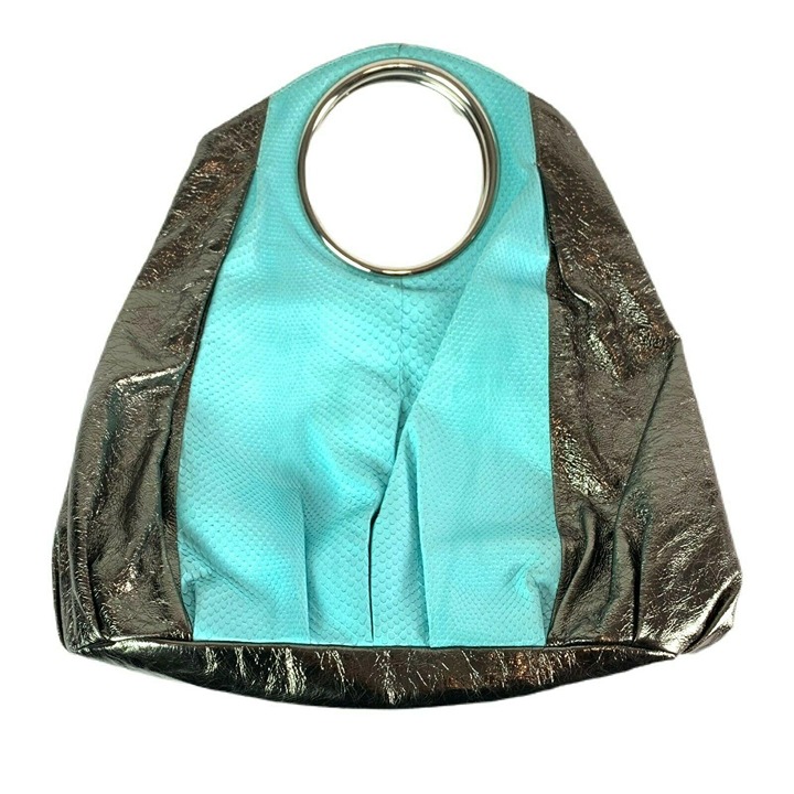 JANE AUGUST Women's Size Genuine Python Leather Hobo Handbag