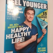 Dr. Oz The Good Life Magazine Feel Younger NM Secrets / 15 Healing Superfoods SO