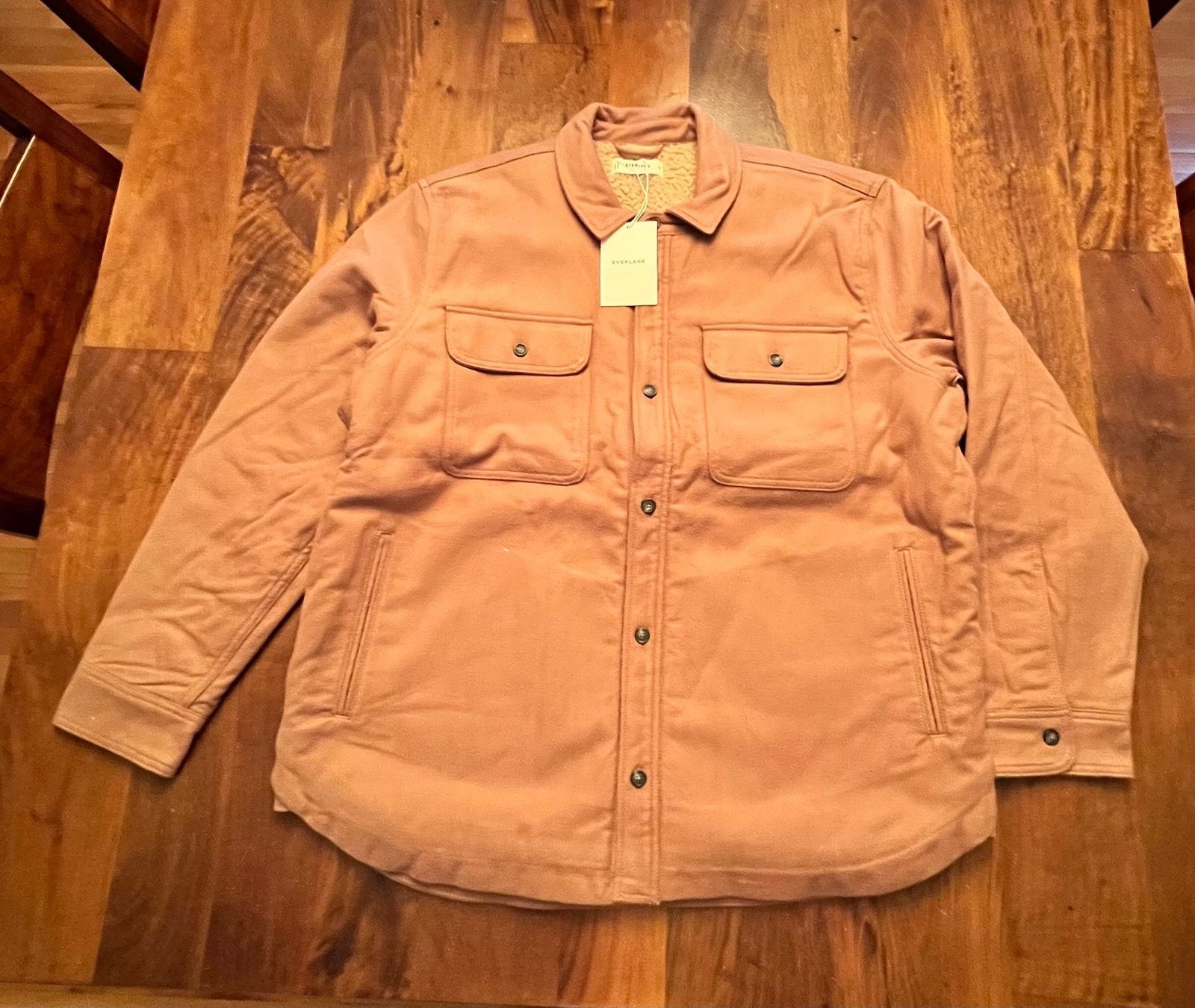 Everlane Sherpa-Lined XL Jacket