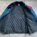 Vintage Racing Stripe Faux Fur Collar Bomber Jacket