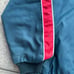 Vintage Racing Stripe Faux Fur Collar Bomber Jacket