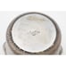 Vintage Silver Seal Hammered Finish Cast Aluminum Saucepan with Wood Handle