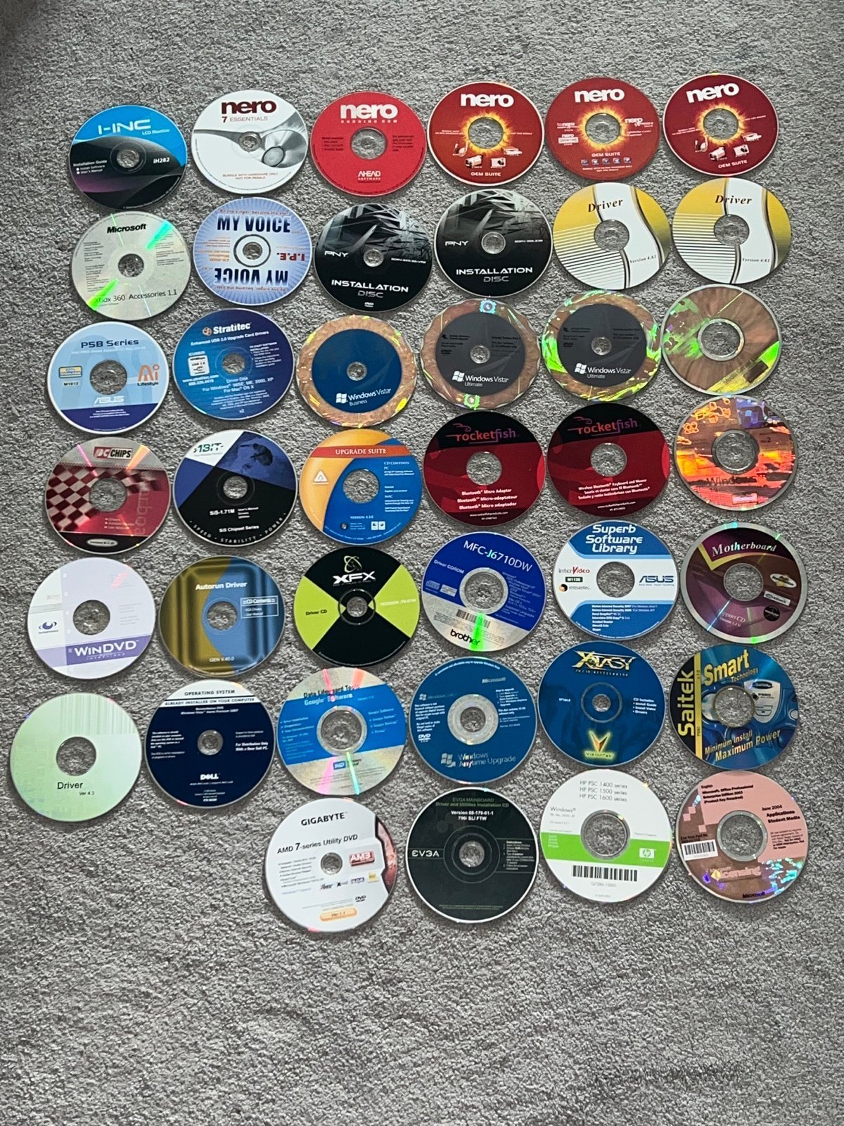 Computer software programming engineering development disc lot