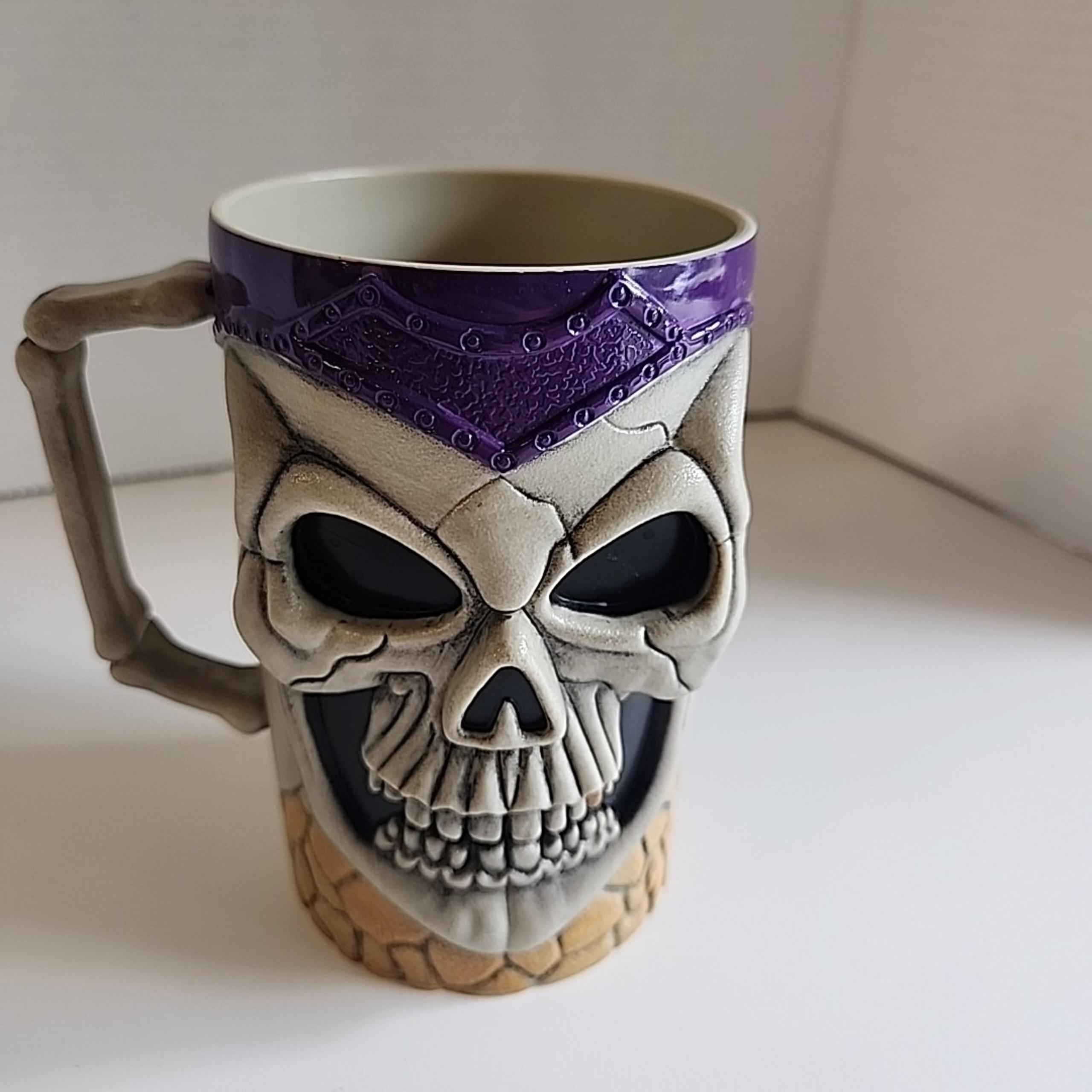 Easter Unlimited Inc. Vtg Halloween Plastic Skull Cup
