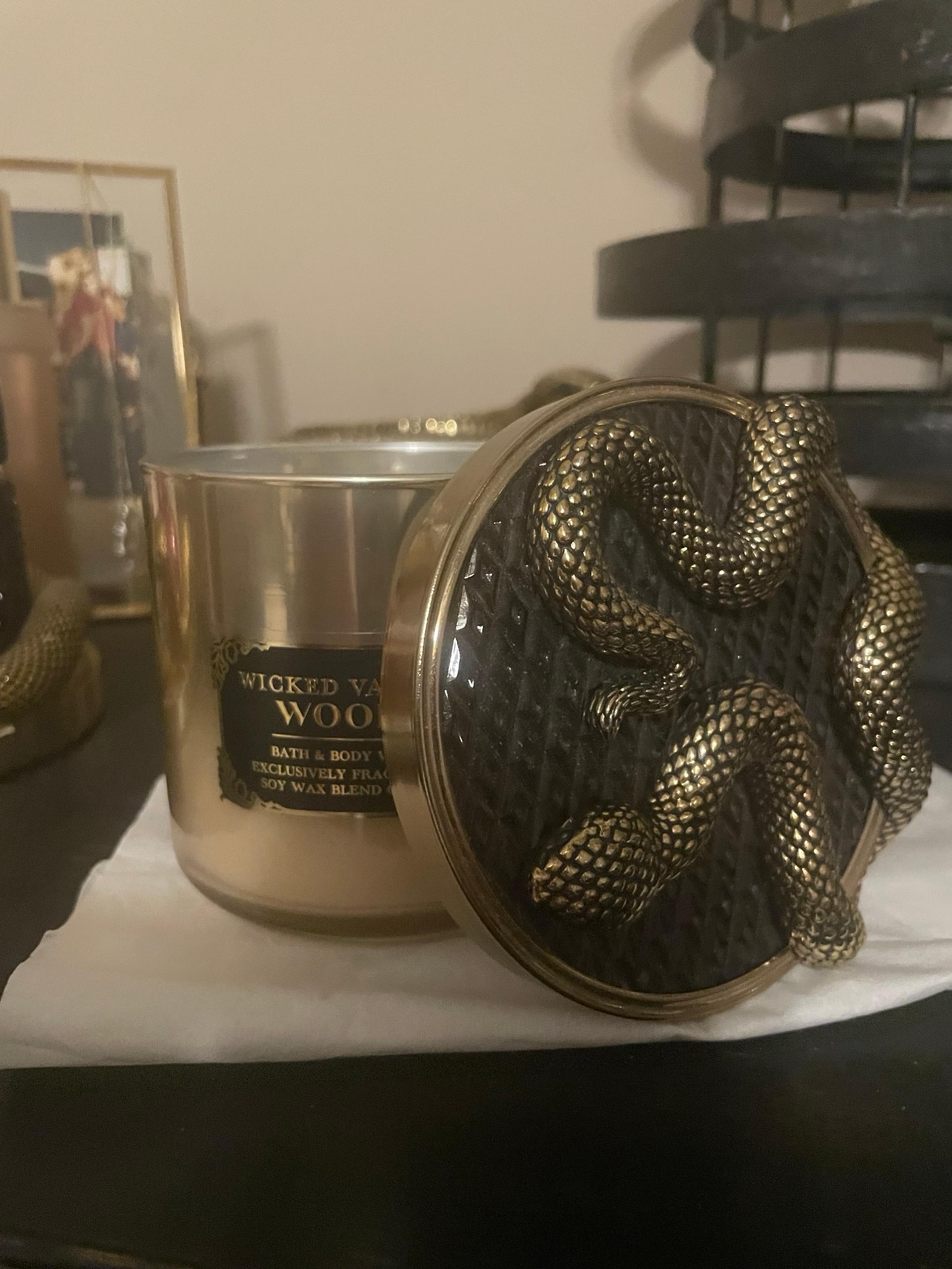 New Bath and body works three wick Snake Candle