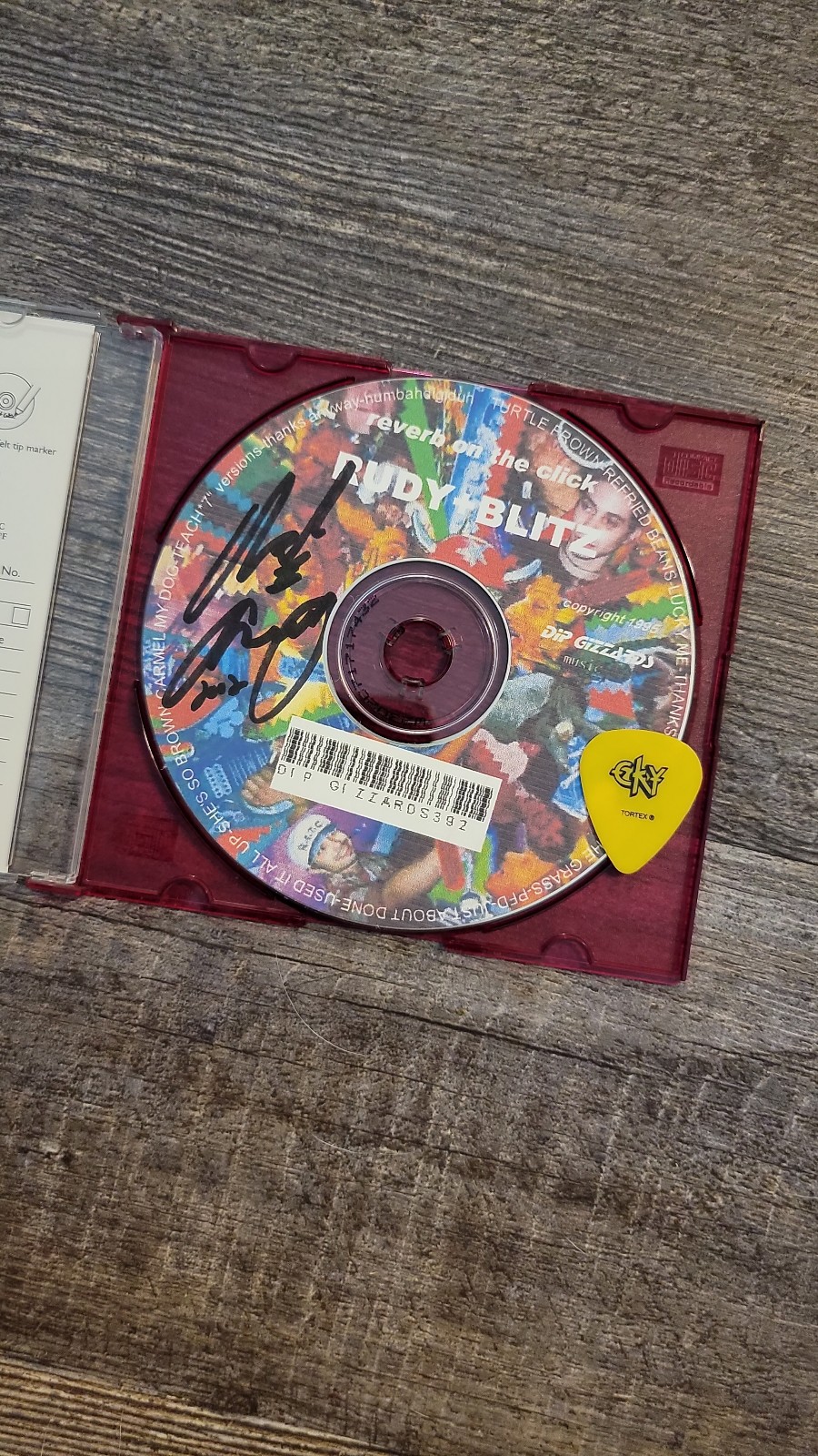 2002 signed Chad I. Ginsburg Rudy Blitz CD