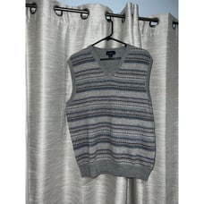 Brooks Brothers patterned Wool vest large