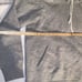 Battenwear Reach-up Gray Hoodie Sweatshirt Men Size XS Heather Grey Pre own