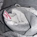 Battenwear Reach-up Gray Hoodie Sweatshirt Men Size XS Heather Grey Pre own