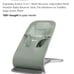 Ergobaby bouncer new sage green
