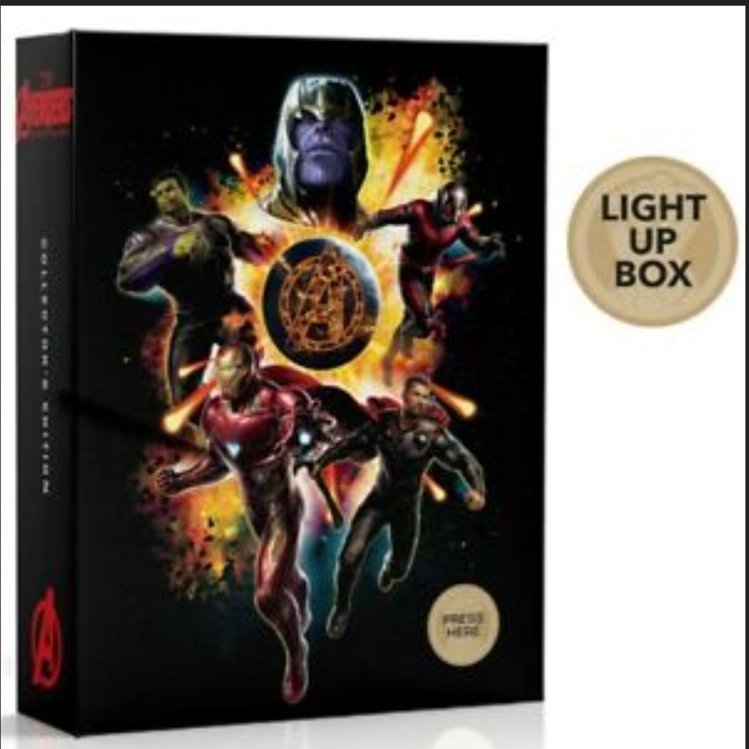 Avengers-Endgame 3d Blu-ray Steelbook