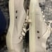 Calfskin Miro Soft Womens Lace Up Sneakers 36.6 - Mystic White