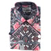 Avanti Uomo Men Shirt Pink Blue White Black Casual Button Size 15-15.5 33/34