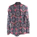 Avanti Uomo Men Shirt Pink Blue White Black Casual Button Size 15-15.5 33/34