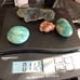 Amazonite, Labradorite, & Aragonite Crystal Stone Set Grounding, Peace, Healing
