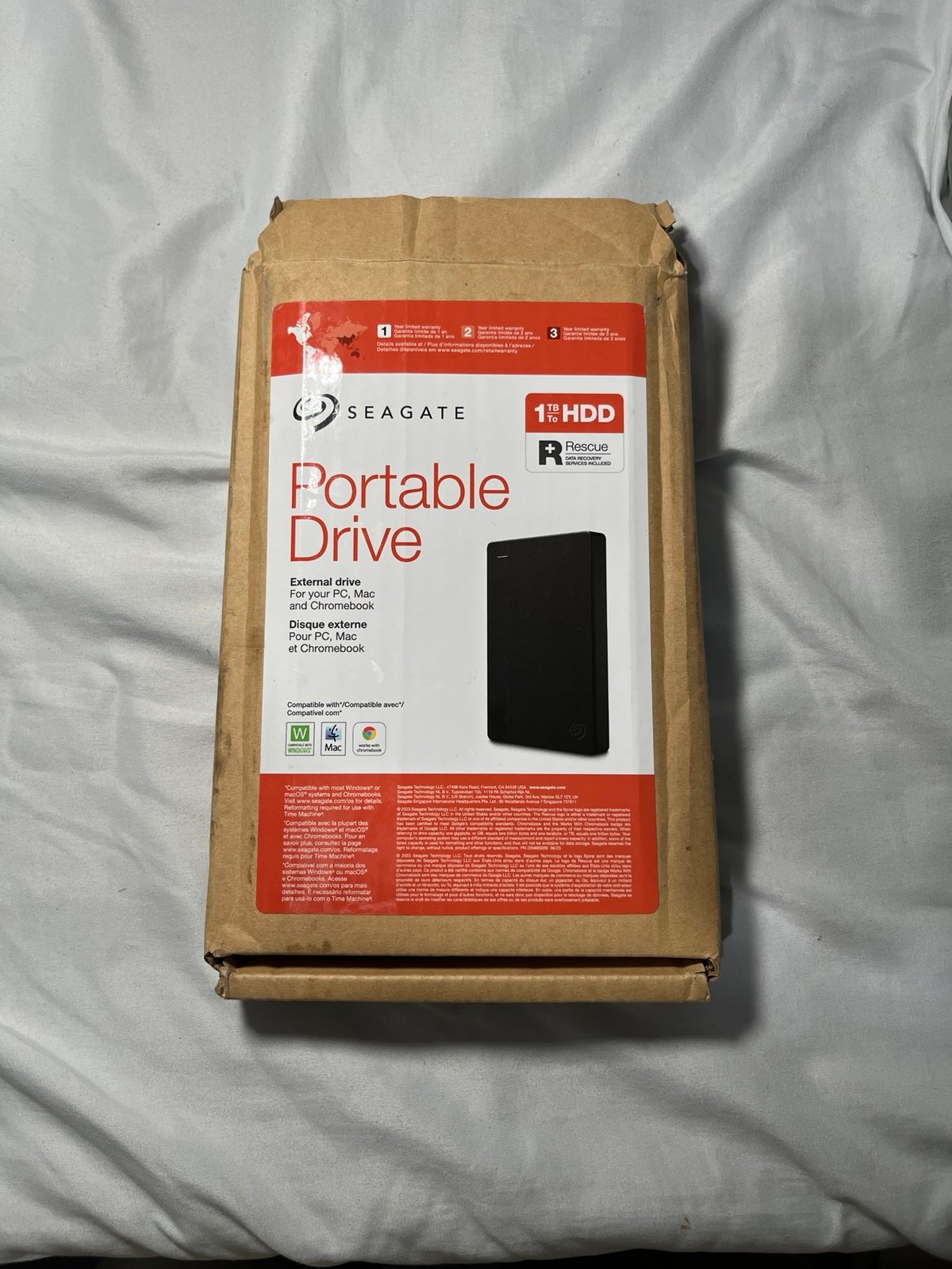 Seagate 1TB Portable External Hard Drive USB 3.0