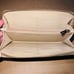 COACH Wallet in Nude/Taupe Pebble Leather 57215 Accordion Zip Around AUTHENTIC