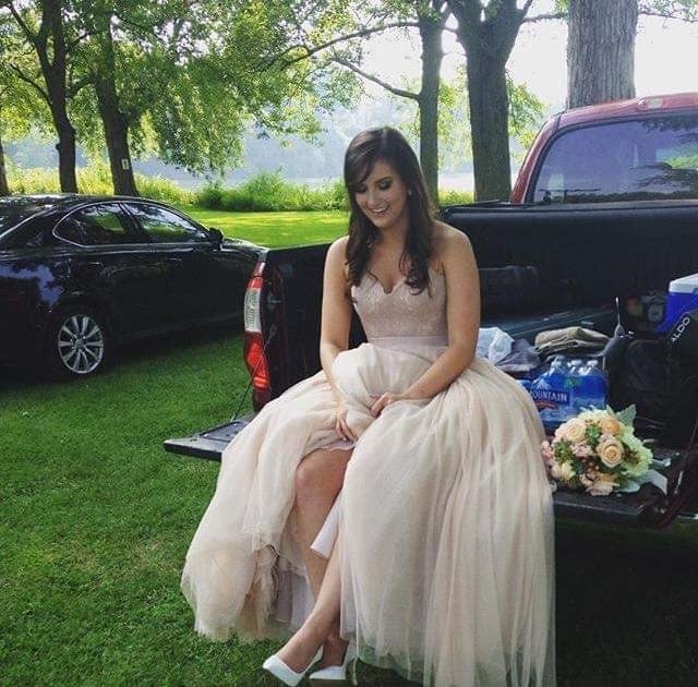 BHLDN Blush Wedding Gown