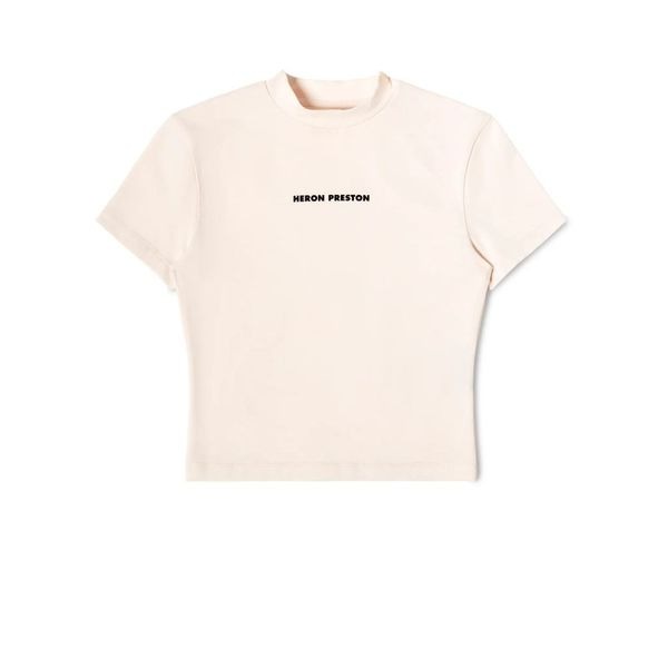 NWT- Heron Preston- SS BABY TEE- light pink- Size Large