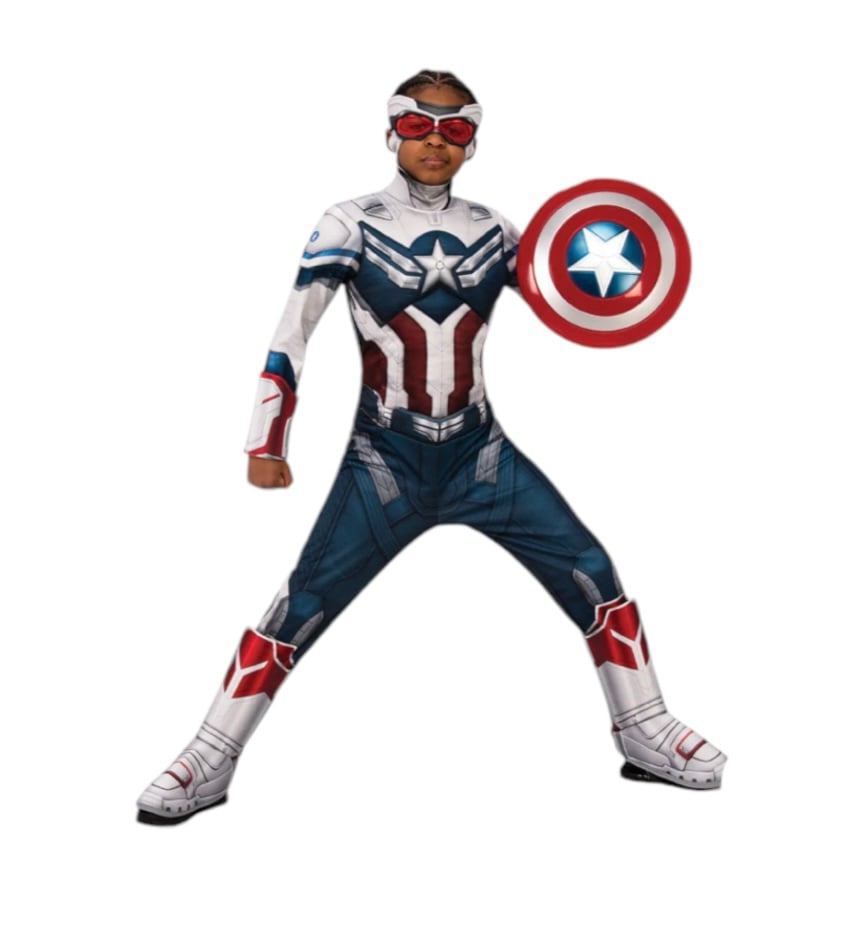 New The Falcon (Captain America) Costume. Boys Size S(4-6)