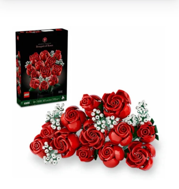 LEGO bouquet of roses