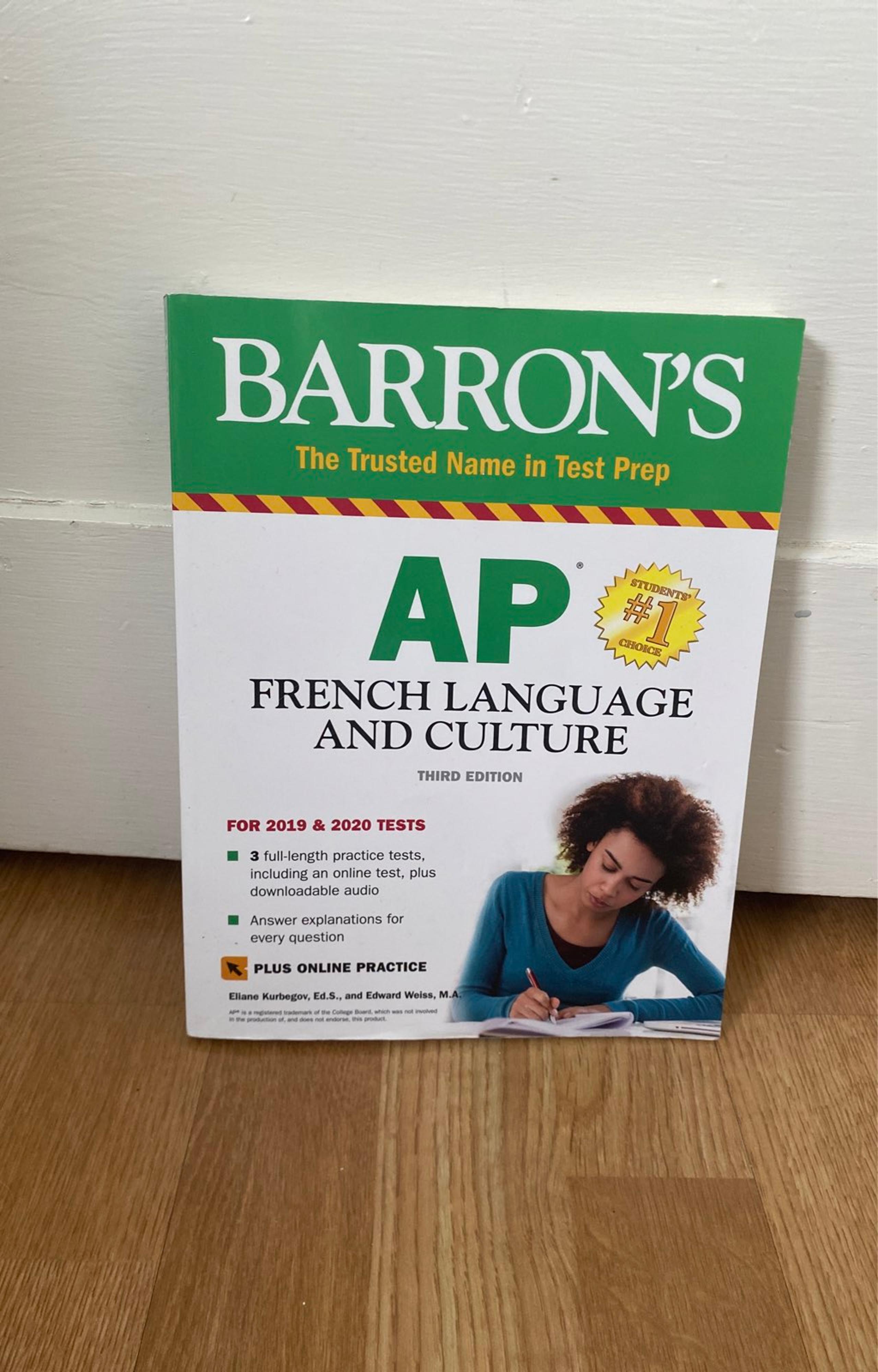 AP French Language And Culture Barrons study guide