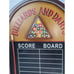 Handmade Wooden Billiard & Darts Chalk Scoreboard 3D Wall Art Saloon Pool