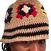 New Hand Crochet Unisex Granny Squares Bucket Hat