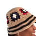 New Hand Crochet Unisex Granny Squares Bucket Hat