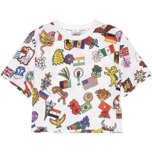 Opening ceremony crop top