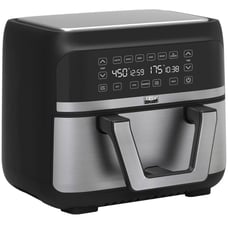 Bella Pro Series Digital Air Fryer With Dual Flex Basket-Stainless Steel (9-QT)