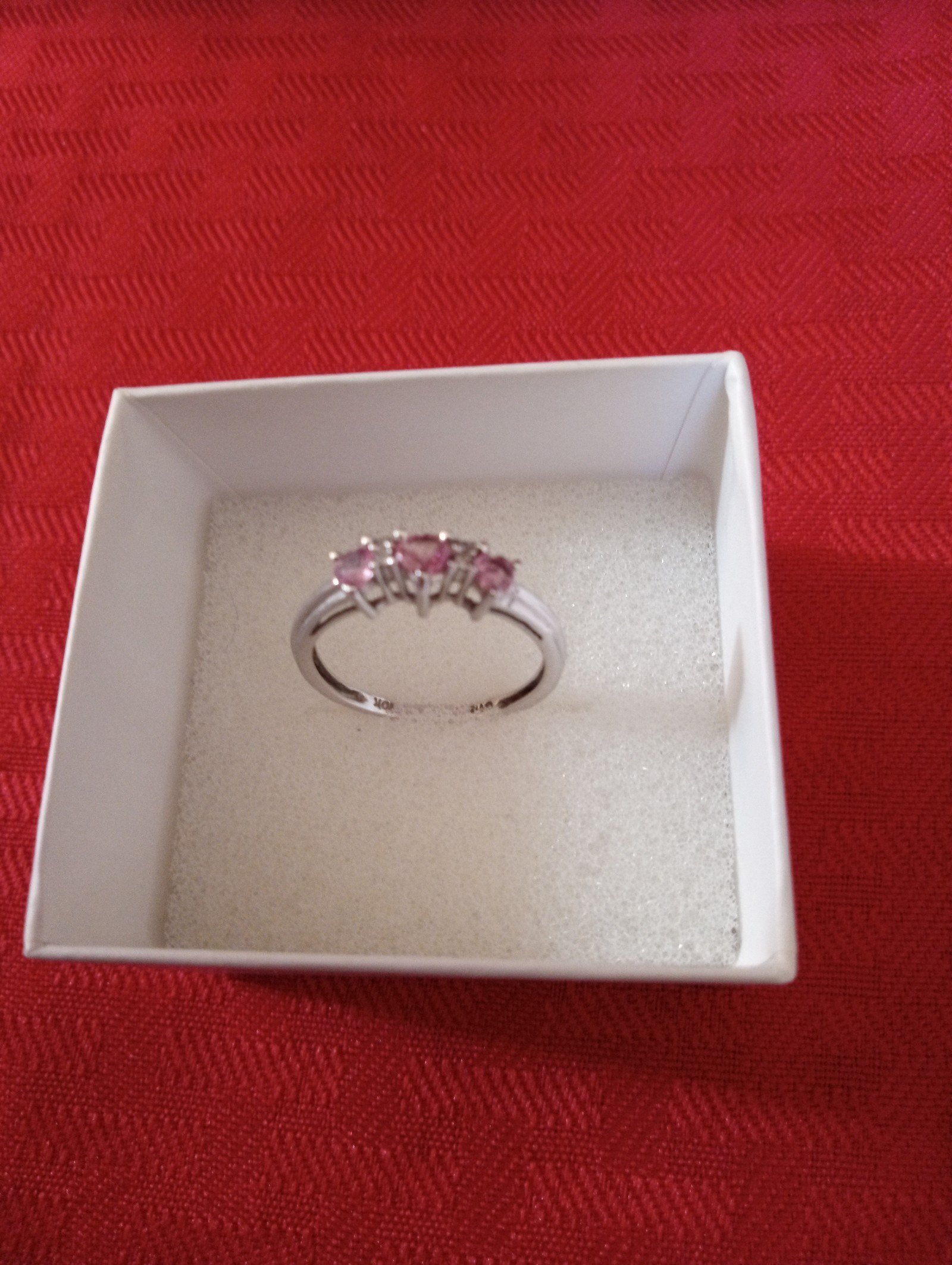 10k Gold Diamond and Sapphire Ring