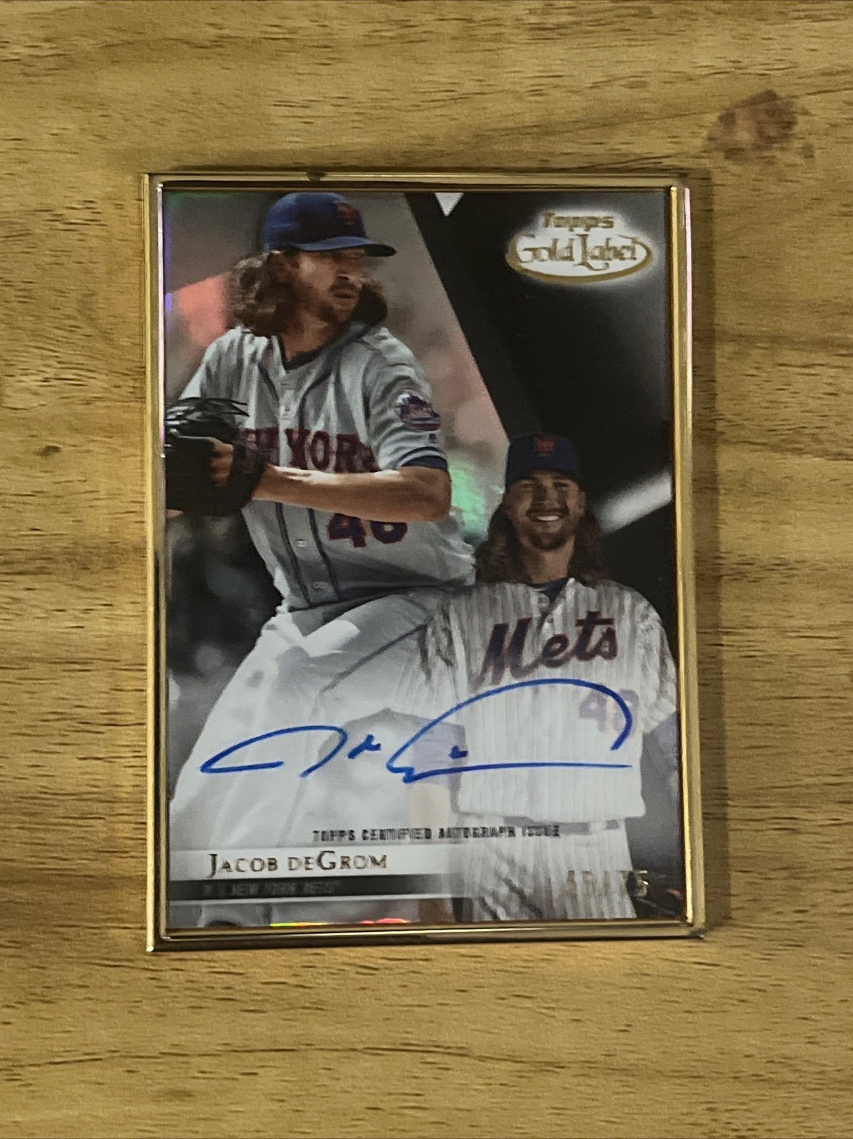 Jacob DeGrom auto