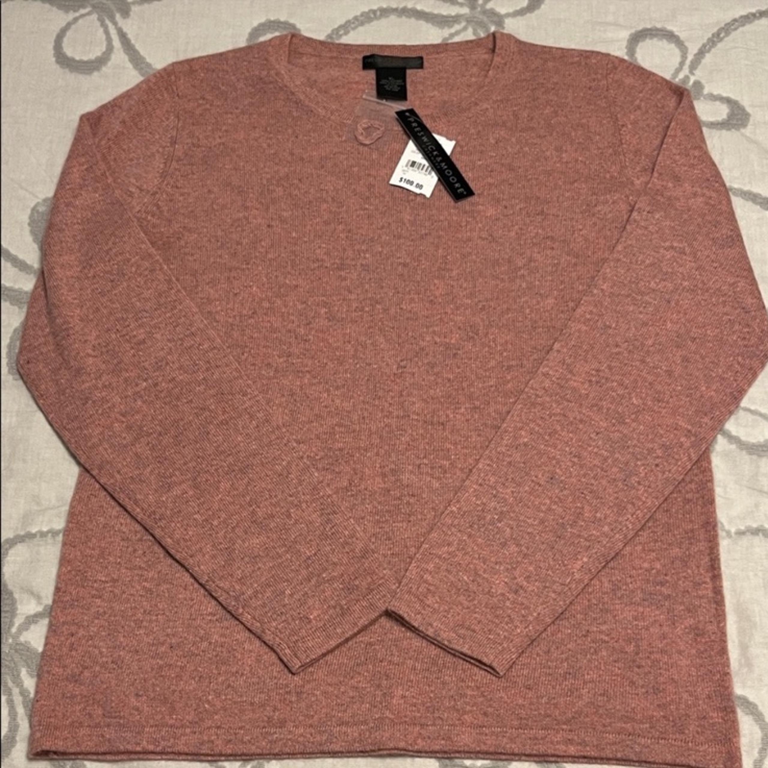 NWT 100% Cashmere Sweater XL - Preswick & Moore