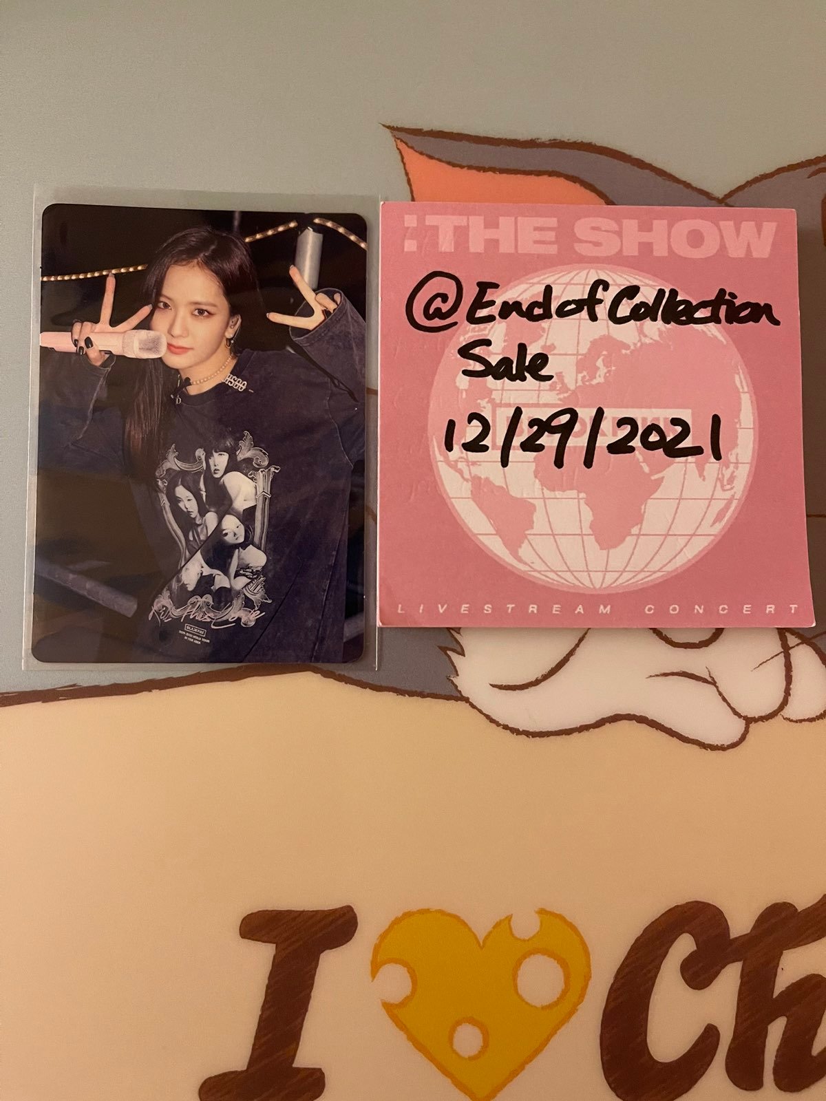 Blackpink In Your Area World Tour Jisoo Photocard Blackpink Jisoo Jennie Rose Li