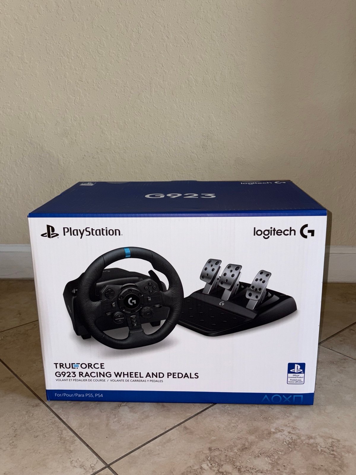 NEW!! PS4/PS5 Racing Wheel and Pedals // Logitech G923