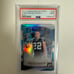 2017 donruss optic Christian mccaffrey PSA 9 rated rookie