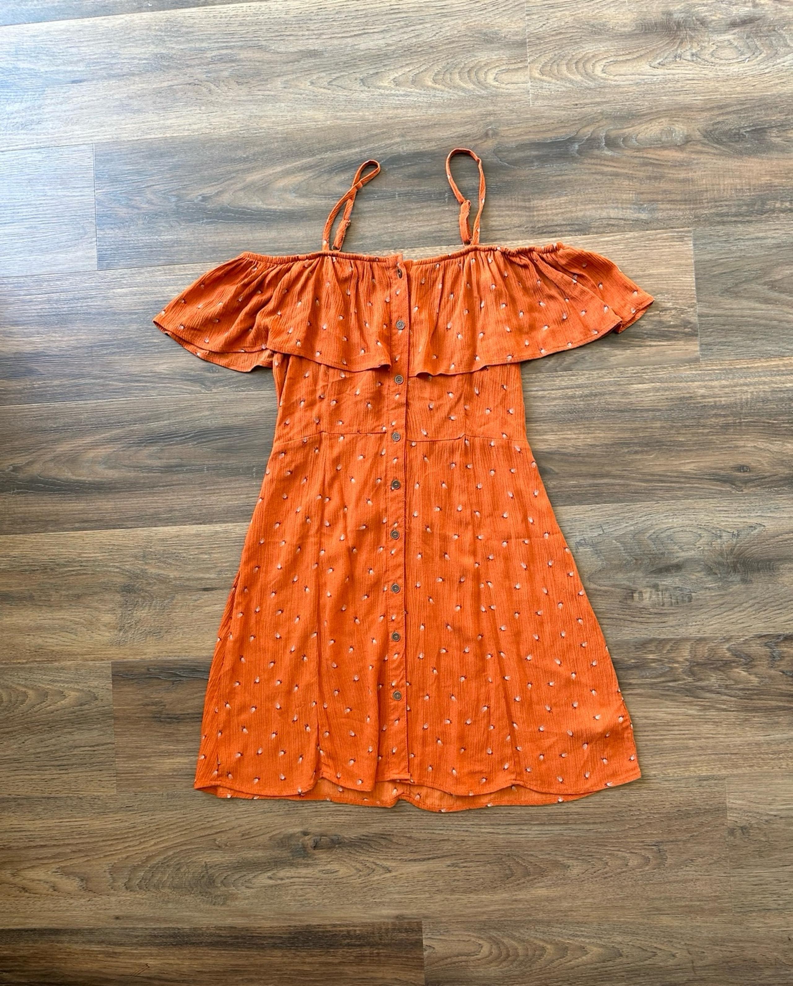 Orange dress