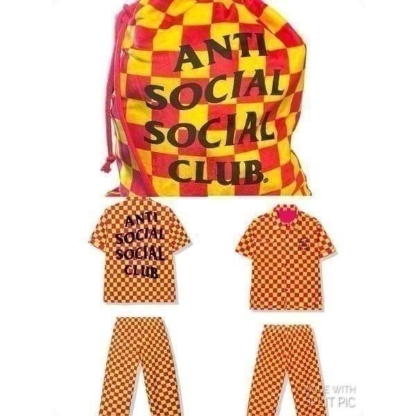 ASSC Anti Social Social Club Velour Pajamas Small