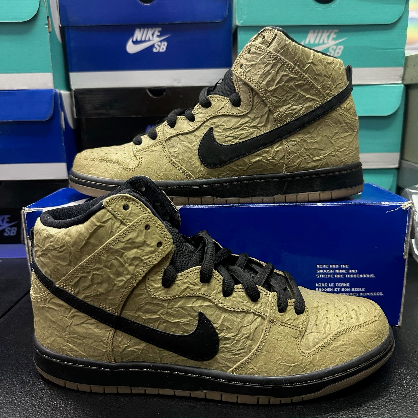 Size 10.5 - Nike SB Dunk High Brown Paper Bag 313171-202