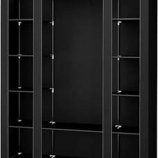 59 Inch Portable Clothes Closet Wardrobe