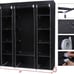 59 Inch Portable Clothes Closet Wardrobe