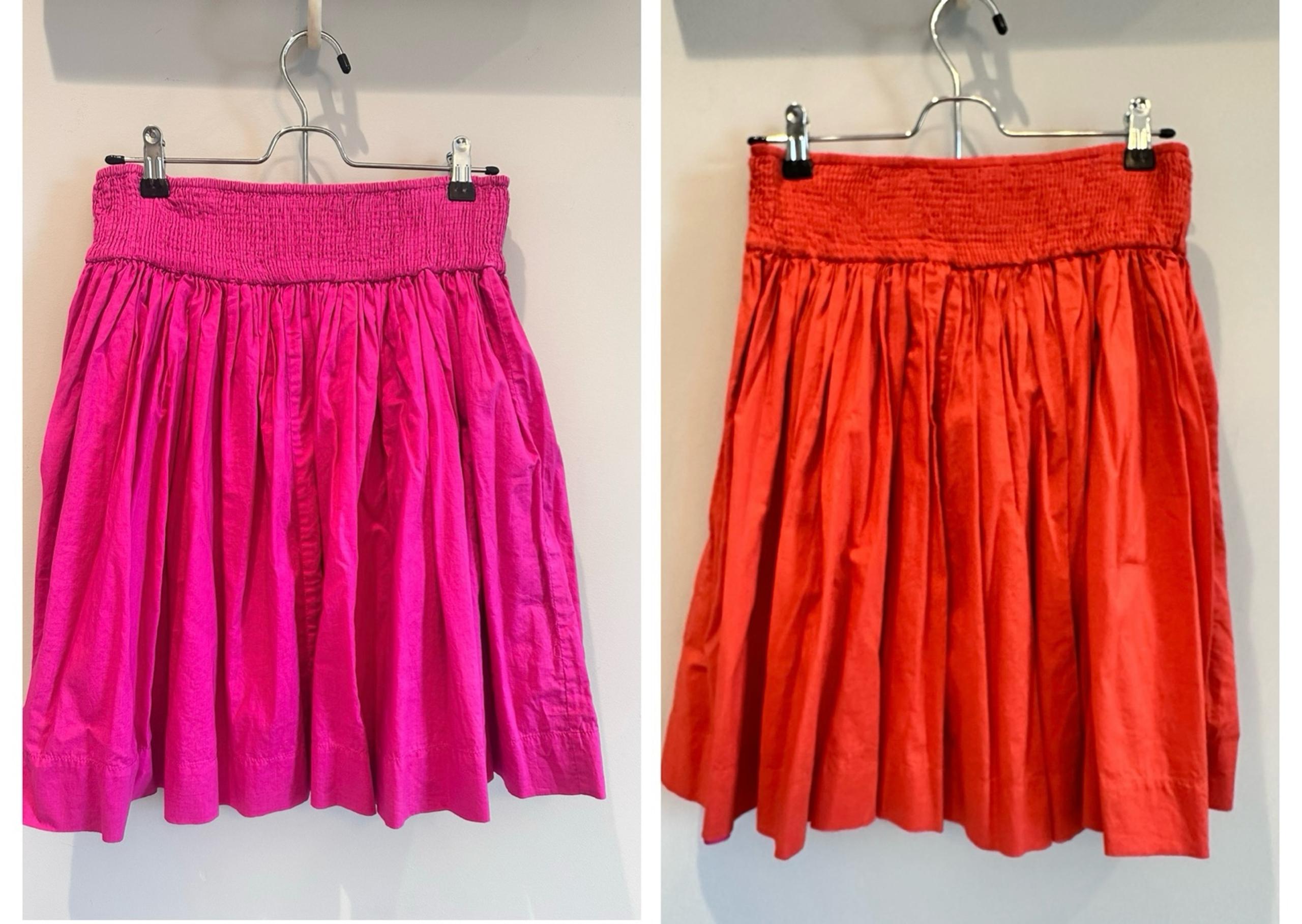 Free People Reversible Pink & Orange Skirt, Size 00