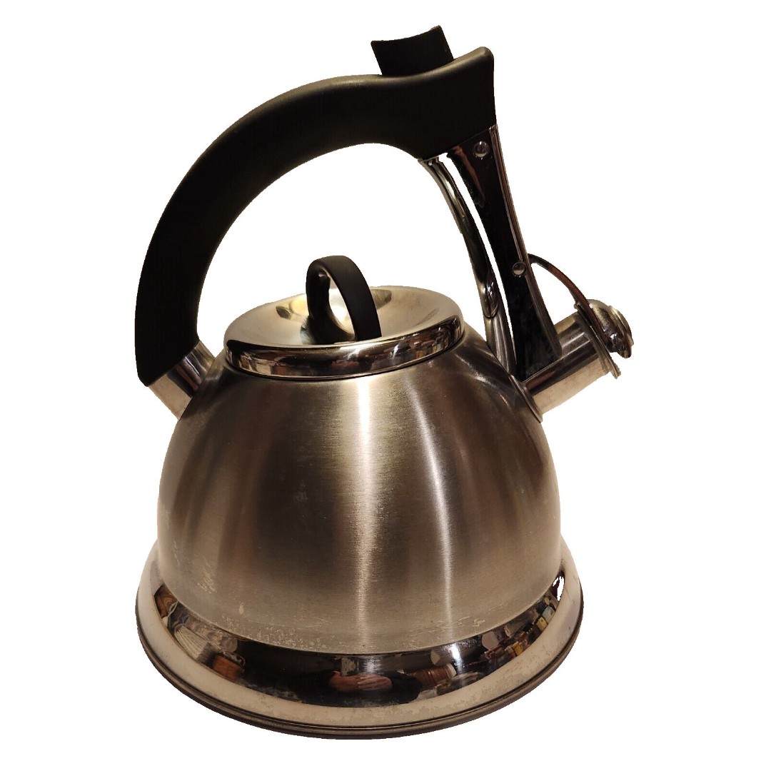 PYKAL Whistling Tea Pot Kettle High Grade Stainless Steel German Engineered