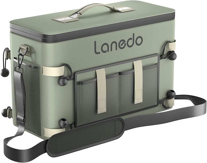 Outdoor Portable Beach Camping Picnic Ice Chest Drinks Drain Plug BBQ Cooler Bag