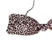 New NWT J. Crew Leopard Animal Knot Bandeau Bikini Swim Bathing Suit Top Size 3X