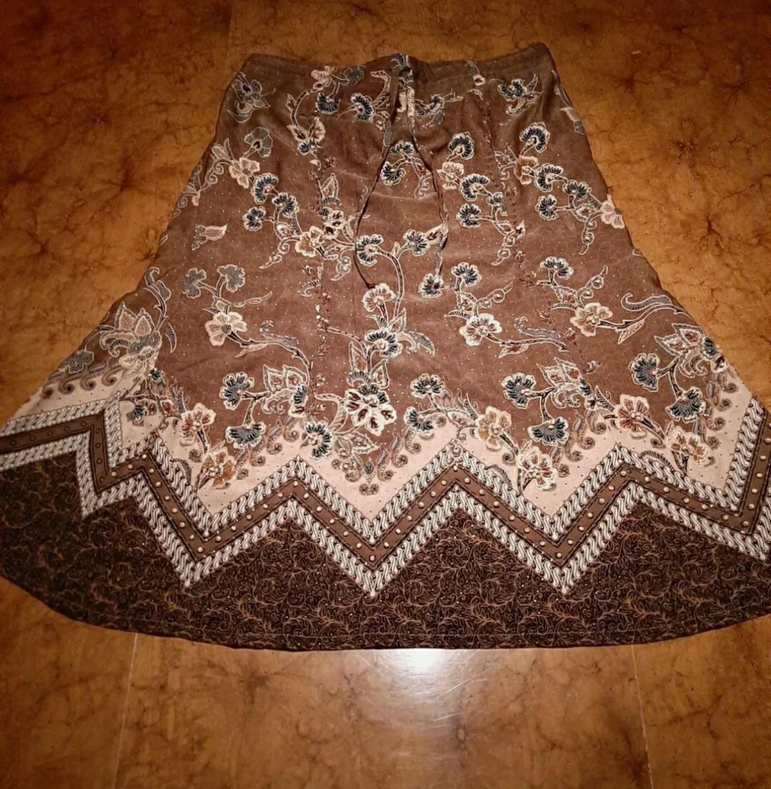 Vintage Heavily Boho skirt Festival